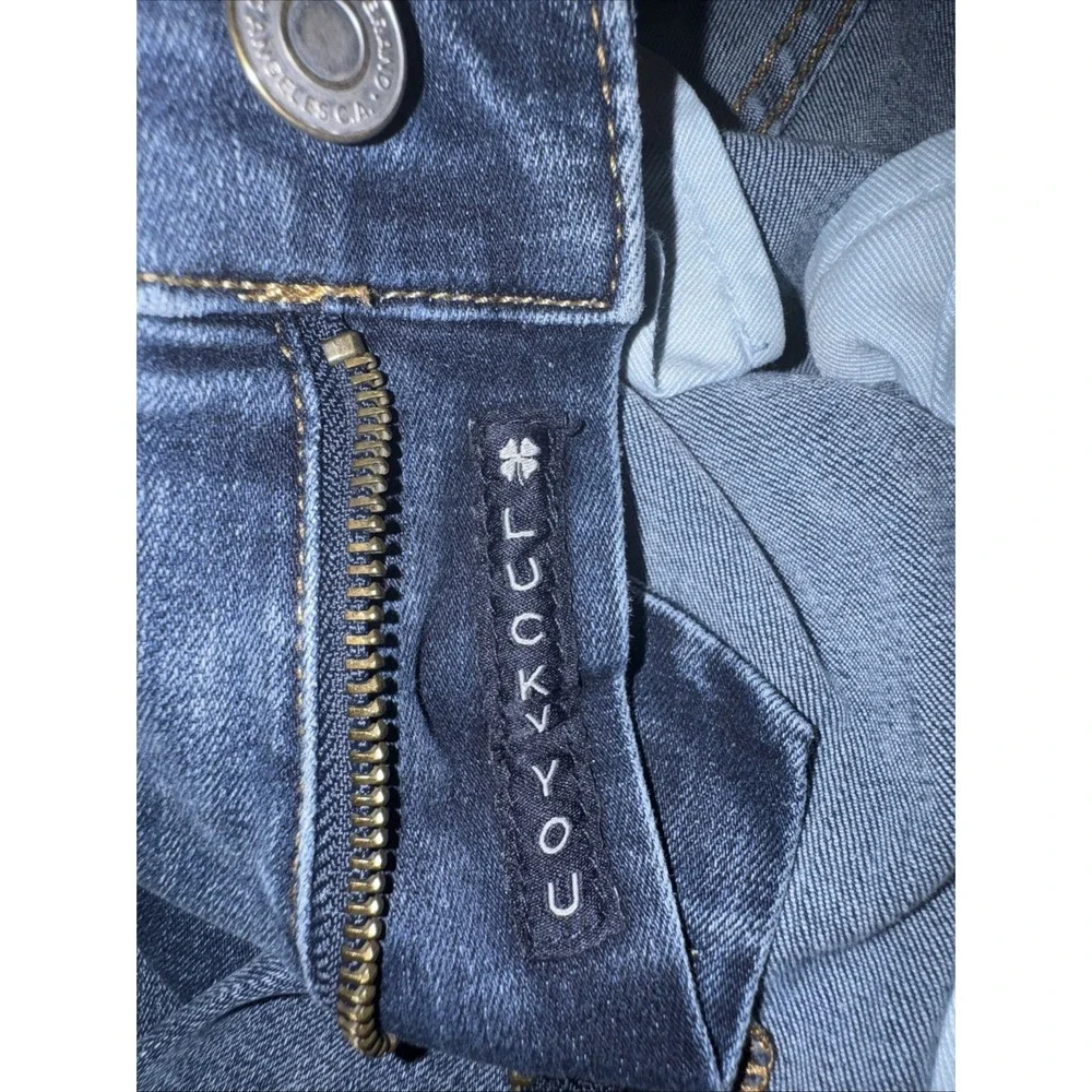 🍀 Lucky Brand Jeans 221 Straight Mens Size 34x30 Blue Casual Denim